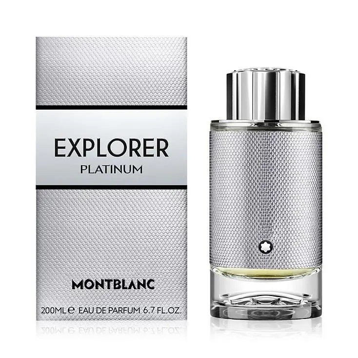 Montblanc Men`s Explorer Platinum Edp Spray 6.7 oz Fragrances 3386460146081
