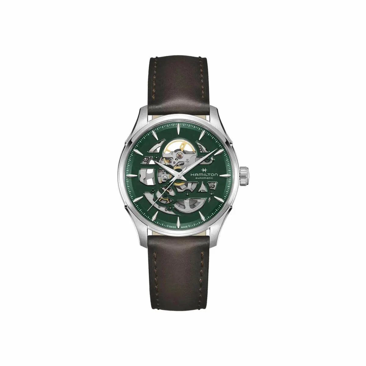 Hamilton Jazzmaster Skeleton Green Dial Men`s Watch H42535560