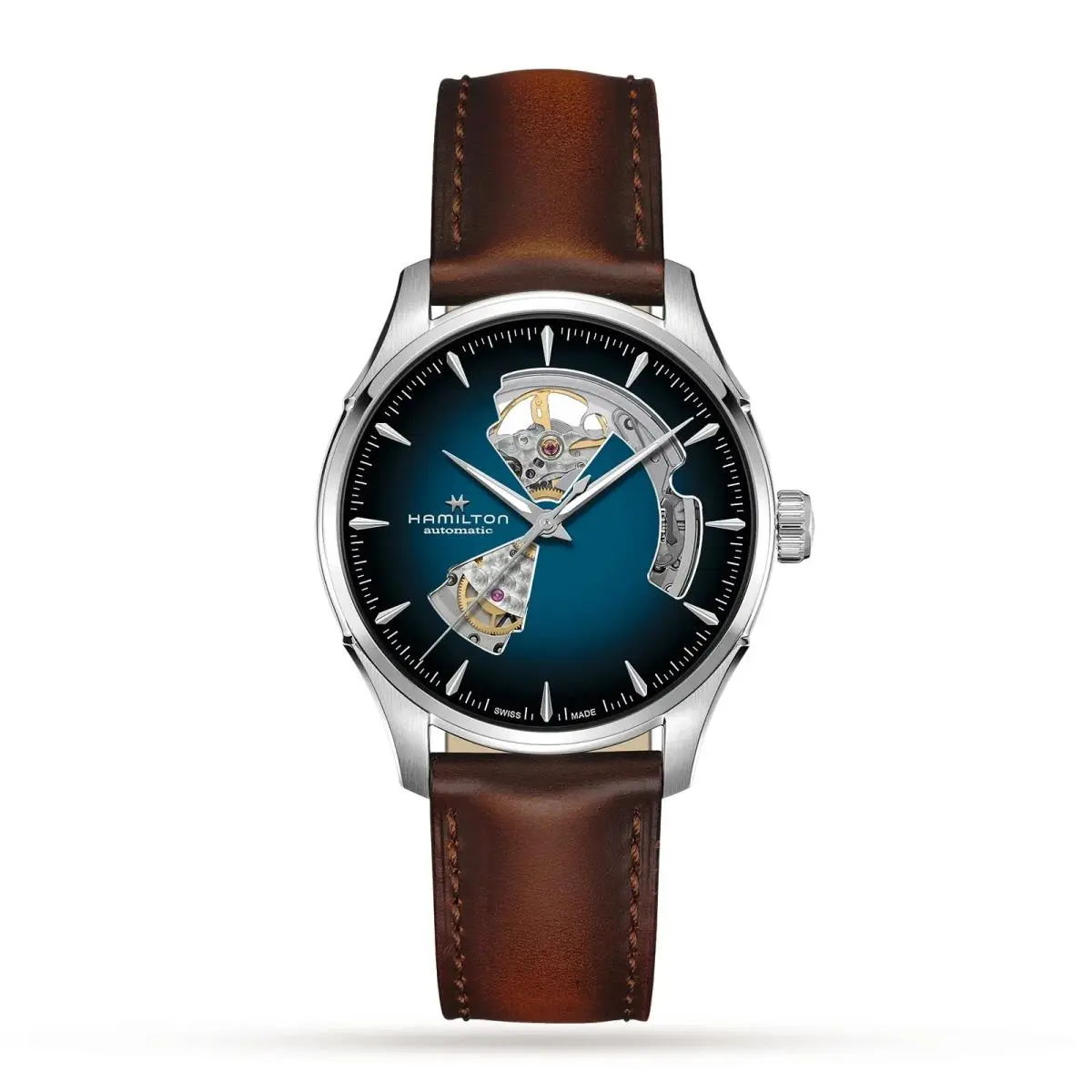 Hamilton Jazzmaster Skeleton Blue Dial 40 MM Men`s Watch H32675540