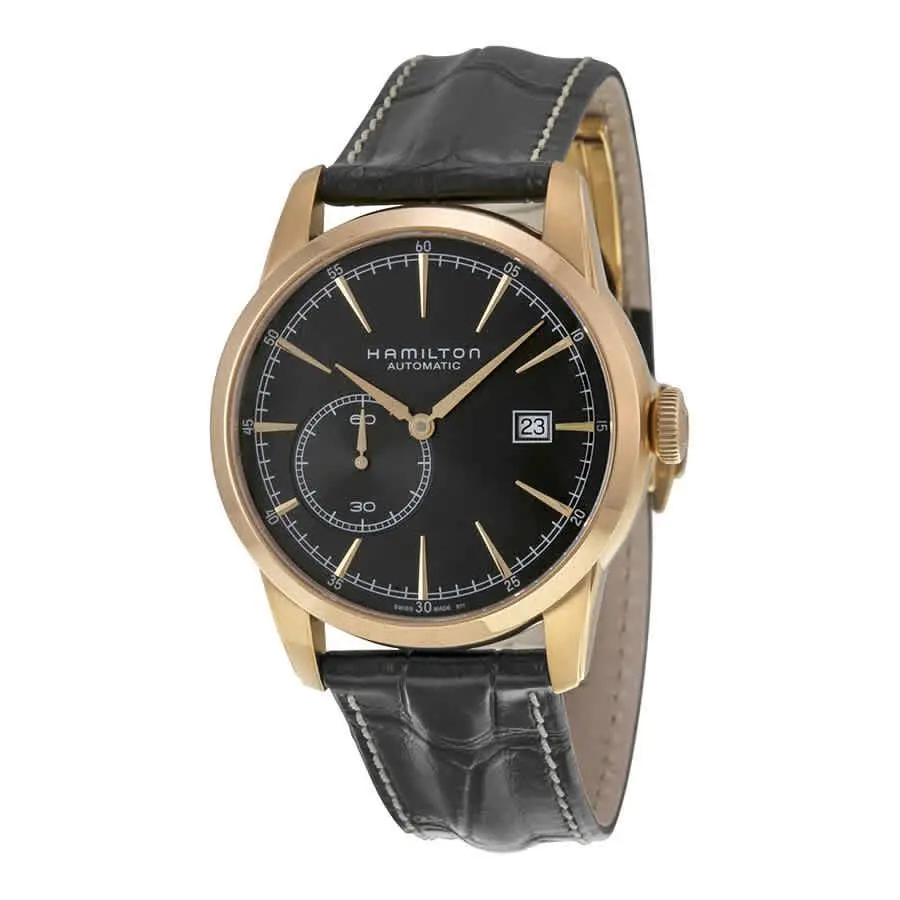 Hamilton Railroad Small Seconds Black Dial Men`s Watch H40545731