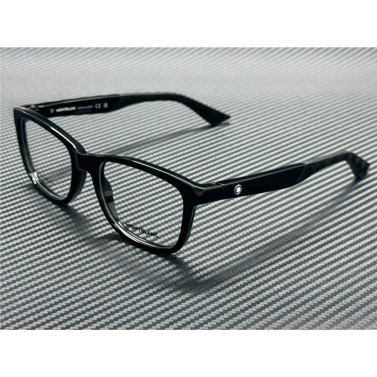 Montblanc Mont Blanc MB0401O 001 Black Men`s 55 mm Eyeglasses