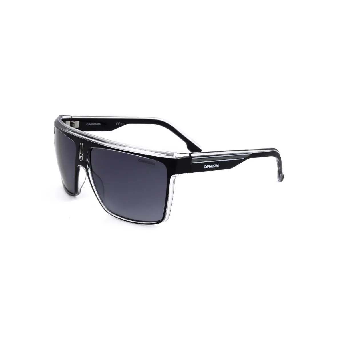 Carrera Men`s 63 mm Black White Sunglasses CA22N-80S-O