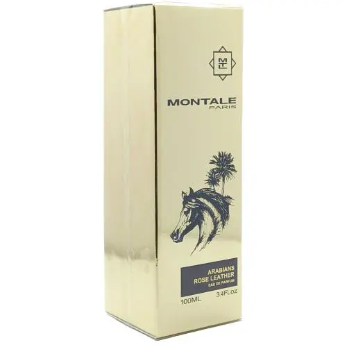 Montale Arabians Rose Leather Eau DE Parfum Spray Unisex 3.4 Oz / 100 ml