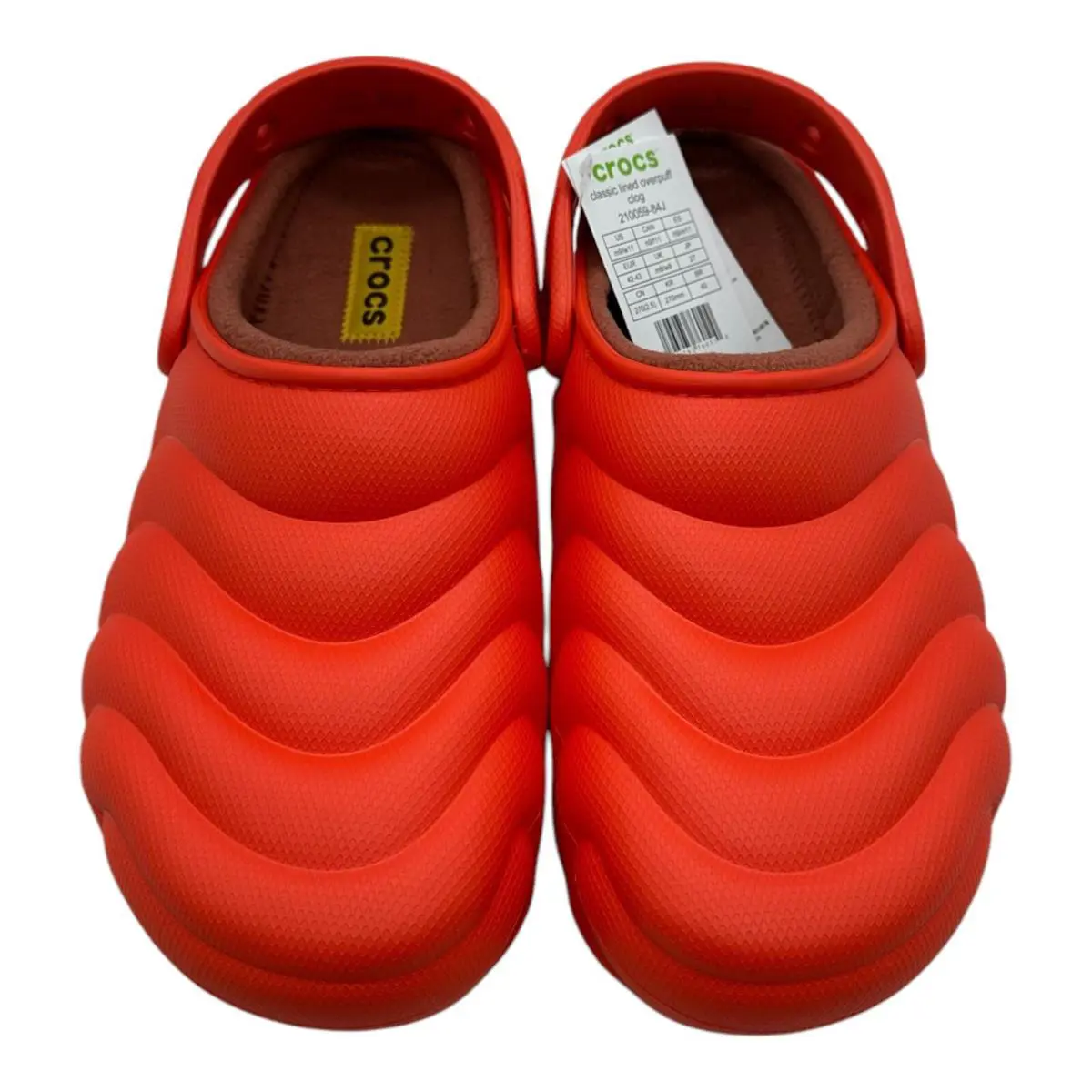Crocs shoes - Crocs Classic Lined - Classic Lined - 210059-84J - Orange (UPC: 196135760510) 3