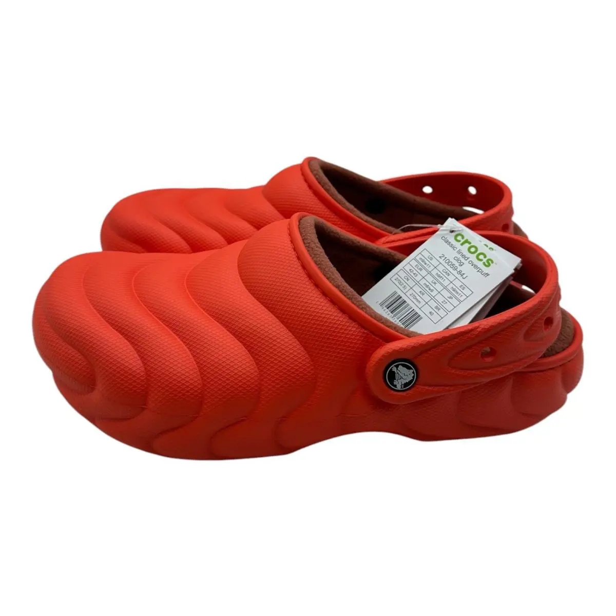 Crocs shoes - Crocs Classic Lined - Classic Lined - 210059-84J - Orange (UPC: 196135760510) 4