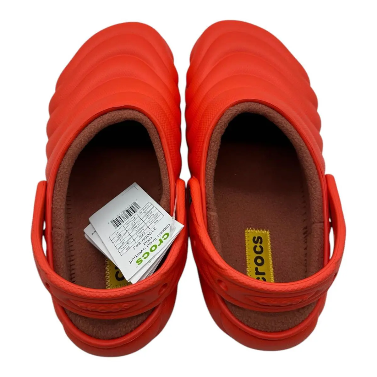 Crocs shoes - Crocs Classic Lined - Classic Lined - 210059-84J - Orange (UPC: 196135760510) 7