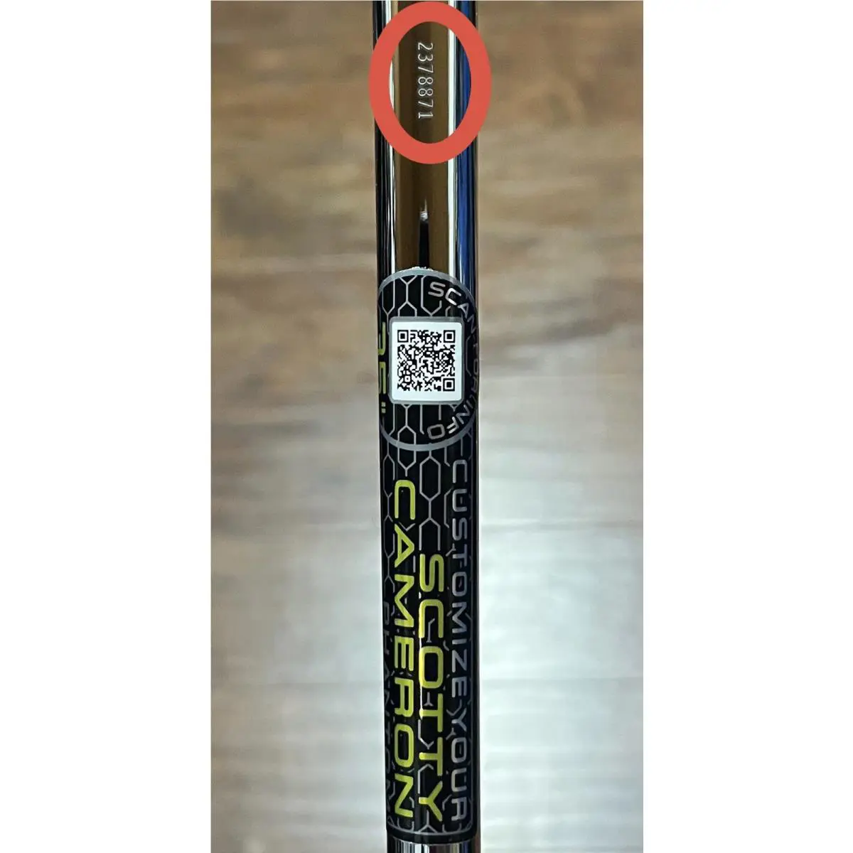 Scotty Cameron  - Phantom 7.5 - 2025 - Xtreme Dark Finish - DLC - Black, Lie Angle: Black 6