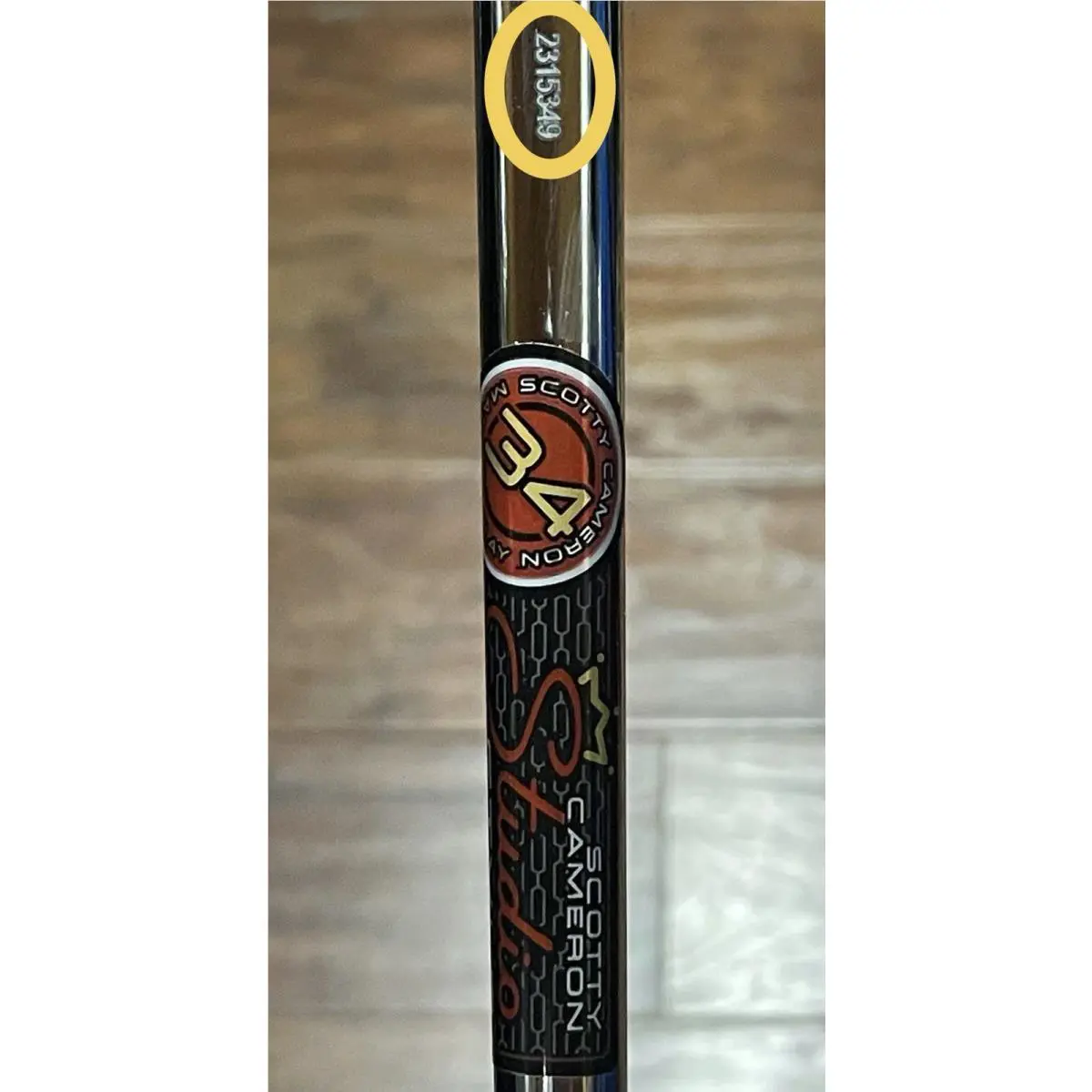 Scotty Cameron  - Studio Style Catalina - SCS - Xtreme Dark Finish - DLC - Gold, Lie Angle: Black 5