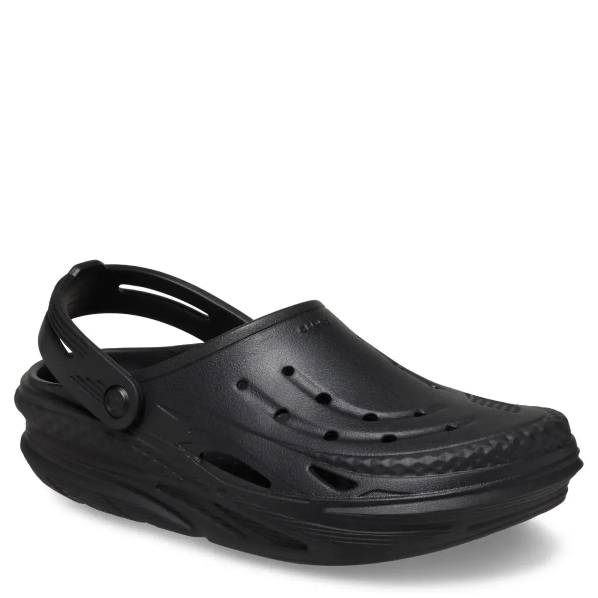 Men Crocs Off Grid Clogs Black - Size 8 - Medium