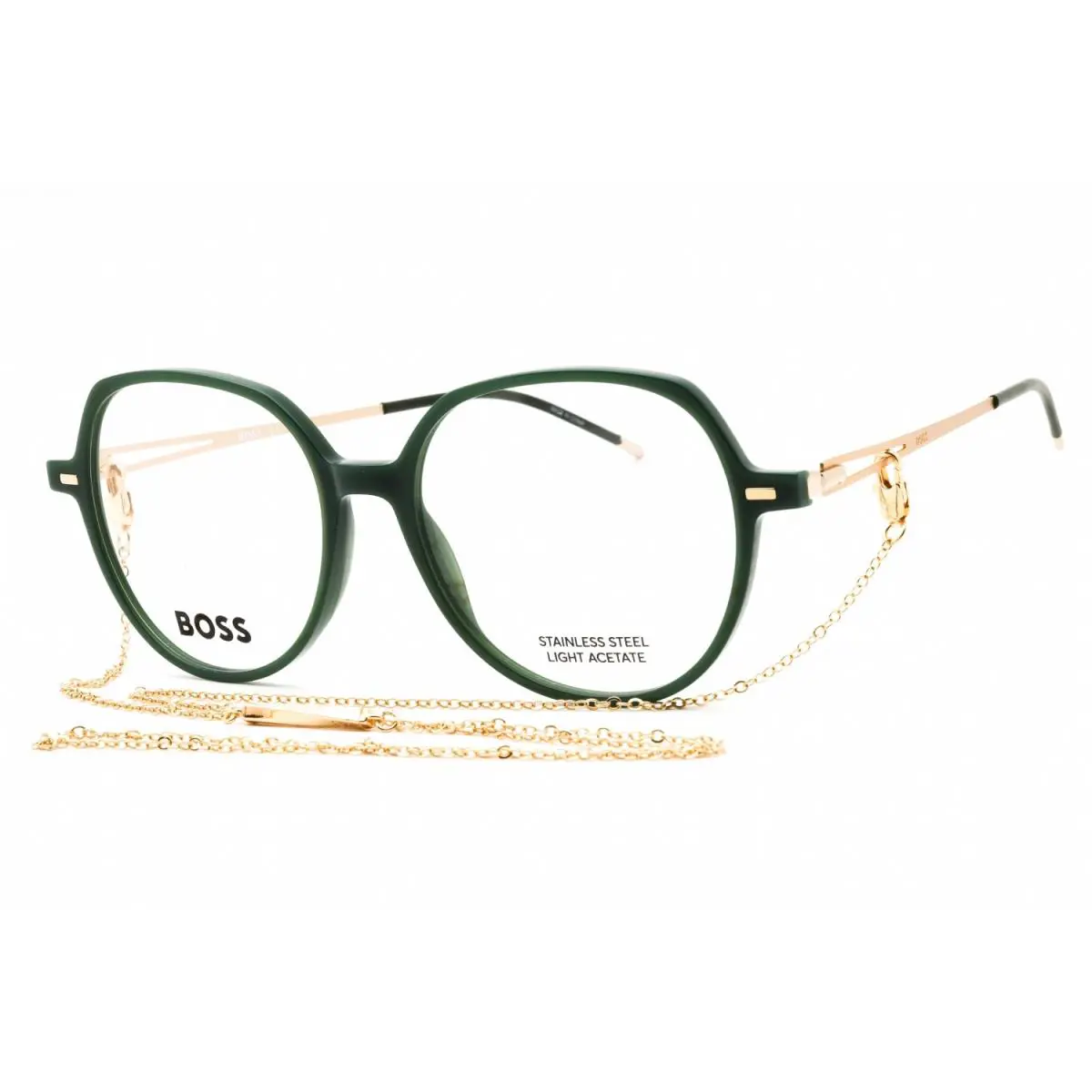 Hugo Boss 1391 1ED Eyeglasses Green Frame 53mm