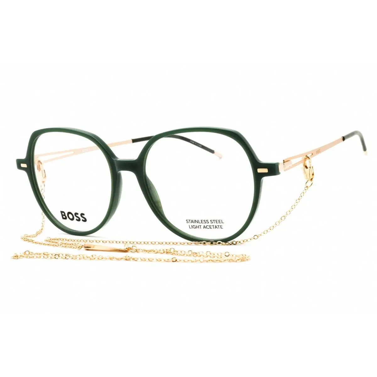 Hugo Boss 1391 1ED Eyeglasses Green Frame 53mm
