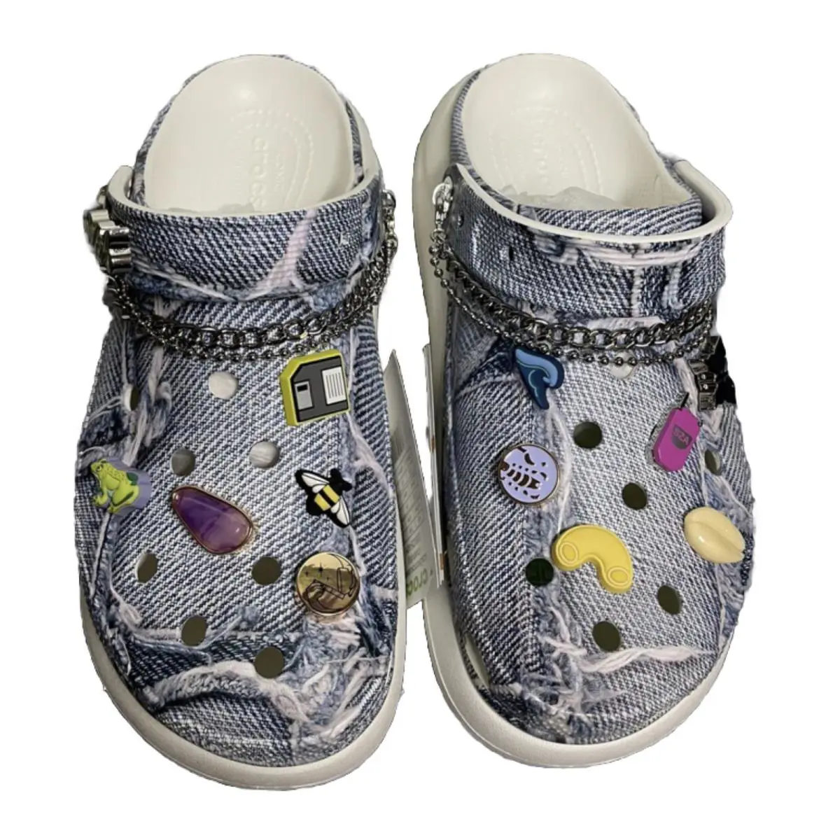 Crocs shoes - Crocs Classic - Classic - Denim (UPC: 0196265204397) 1