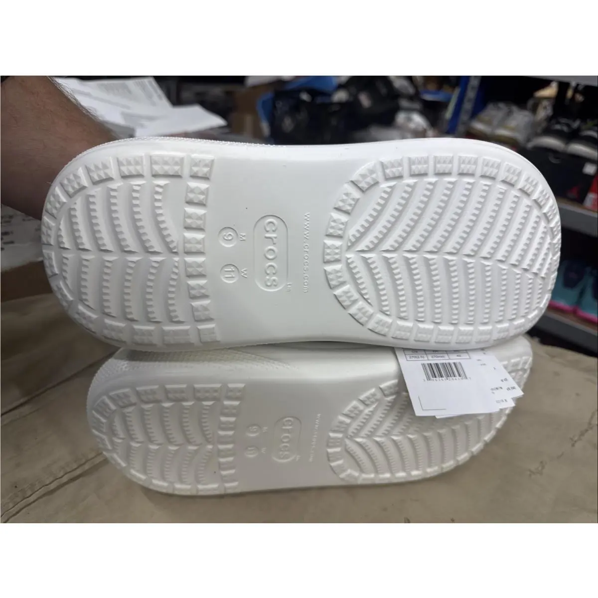 Crocs shoes - Crocs Classic - Classic - Denim (UPC: 0196265204397) 9
