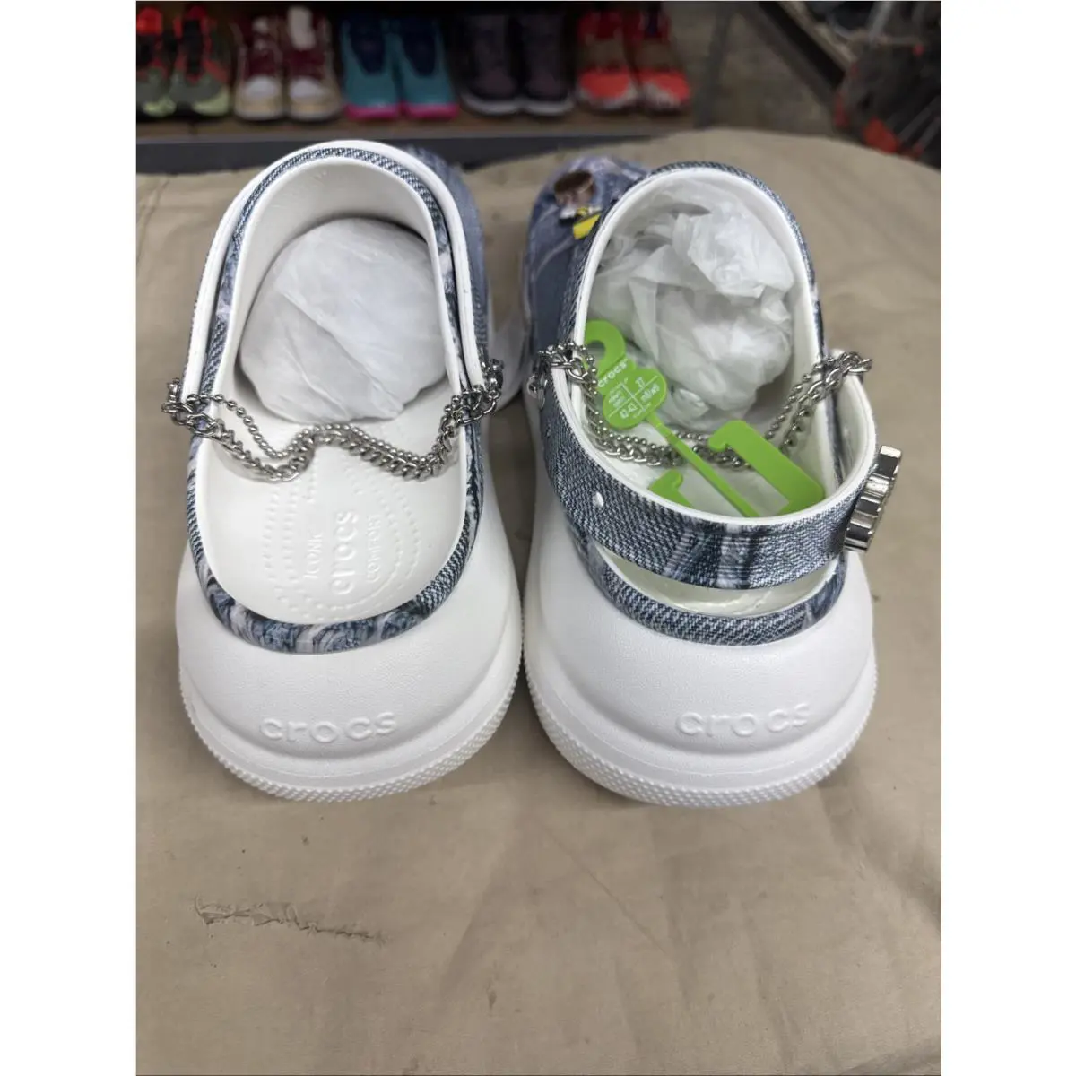 Crocs shoes - Crocs Classic - Classic - Denim (UPC: 0196265204397) 7