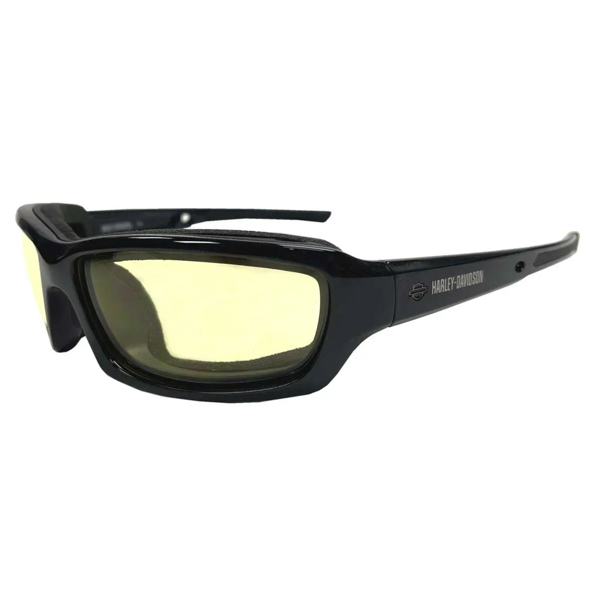 Harley-davidson Men`s Gym Time Performance Glasses Yellow Polycarbonate Lens