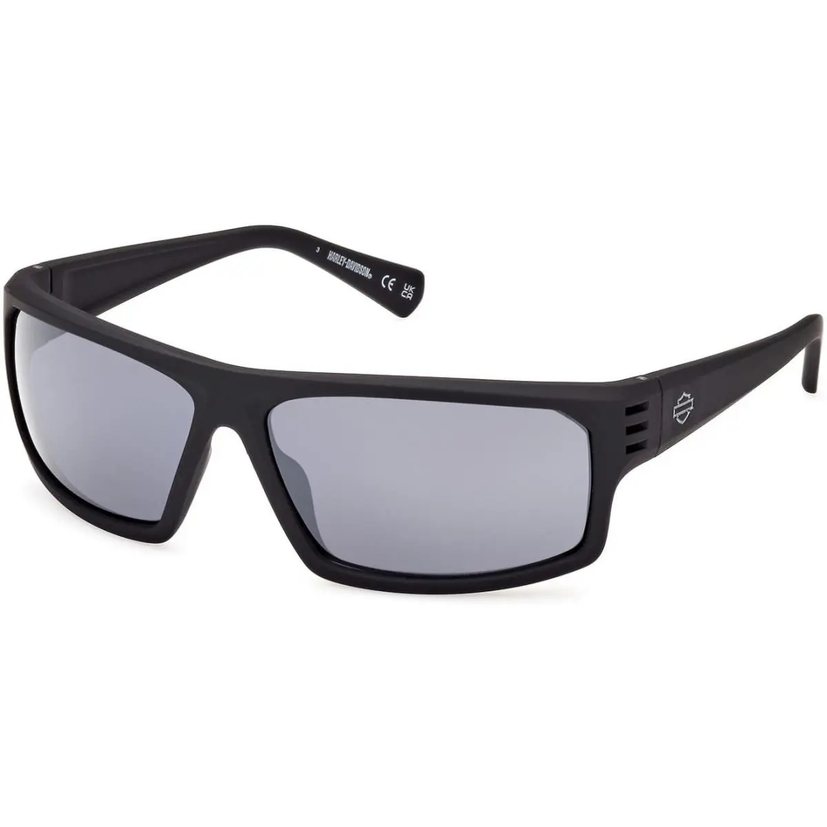Harley-davidson HD 0983X Sunglasses 02D Matte Black by Harley Davidson