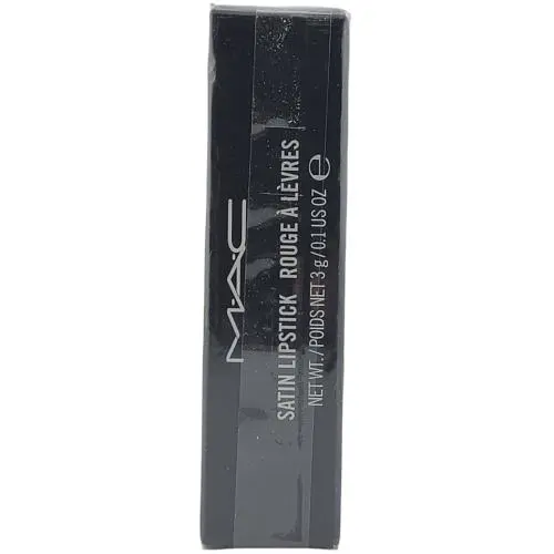 Htf 3 Pack Mac Satin Lipstick Siss A28 Vintage Retired Shade - Red