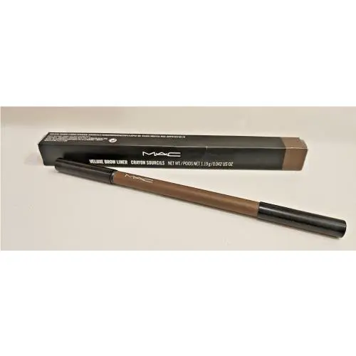 Mac Veluxe Brow Liner Deep Dark Brunette Eyebrow Pencil 042 Oz Makeup