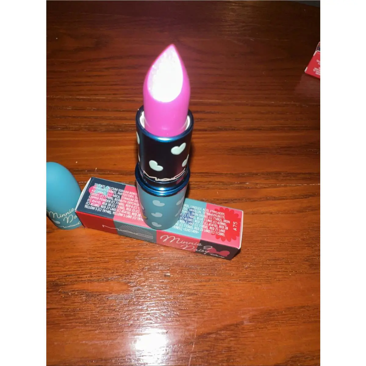 Mac Limited Edition Lipstick Disney Minnie Daisy Color Gal Pals