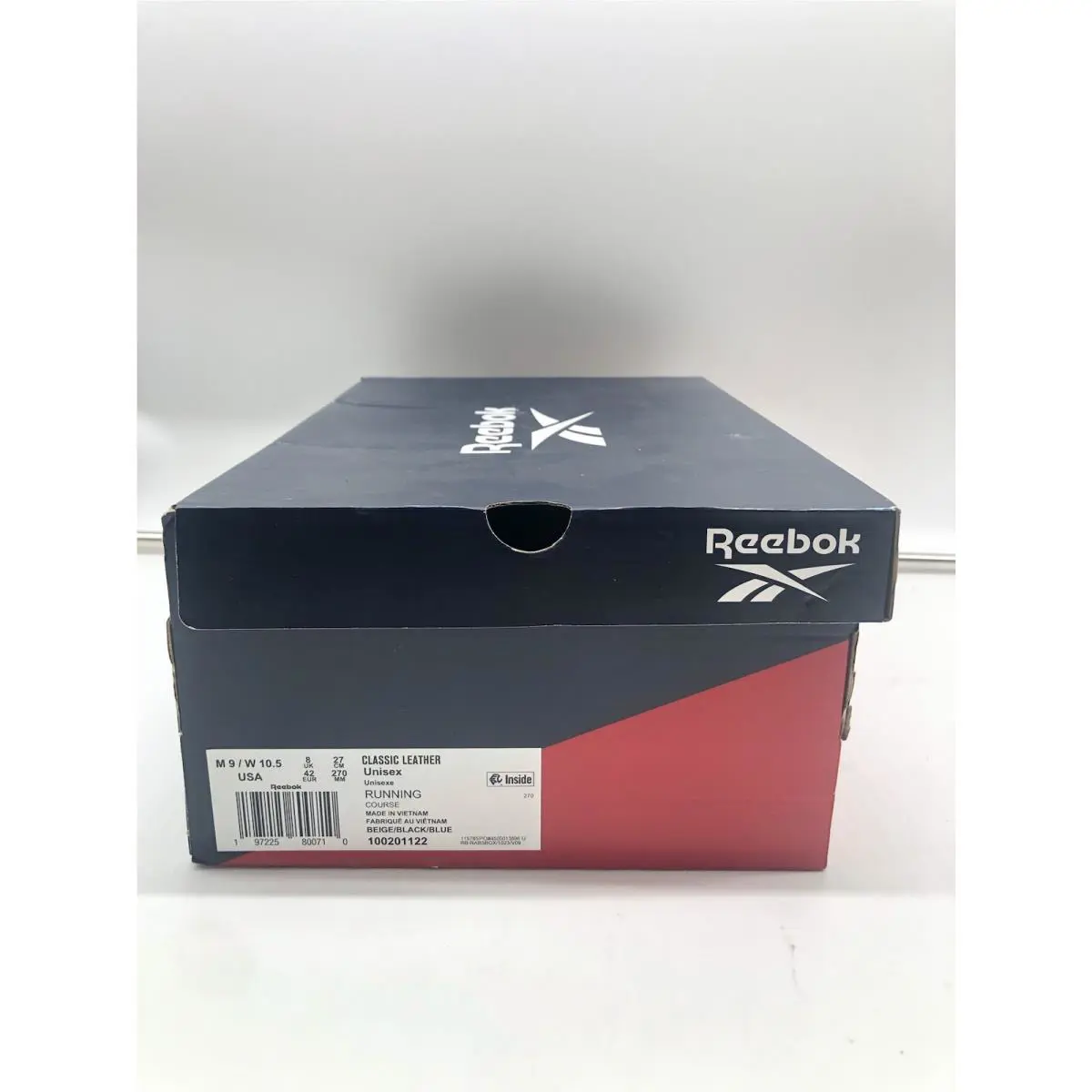 Reebok shoes - Reebok Classic Leather - Classic Leather - 100201122 - Beige/Black/Blue 3