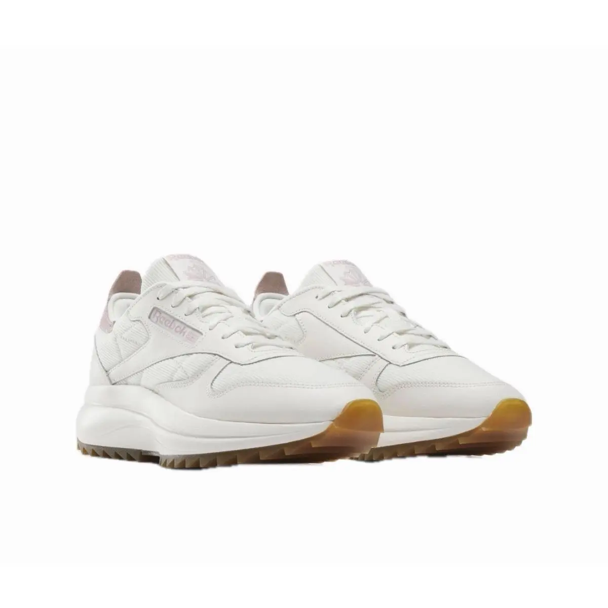 Reebok Women`s Classic Leather SP Extra Sneaker Chalk/ashen Lilac/reebok Lee 10