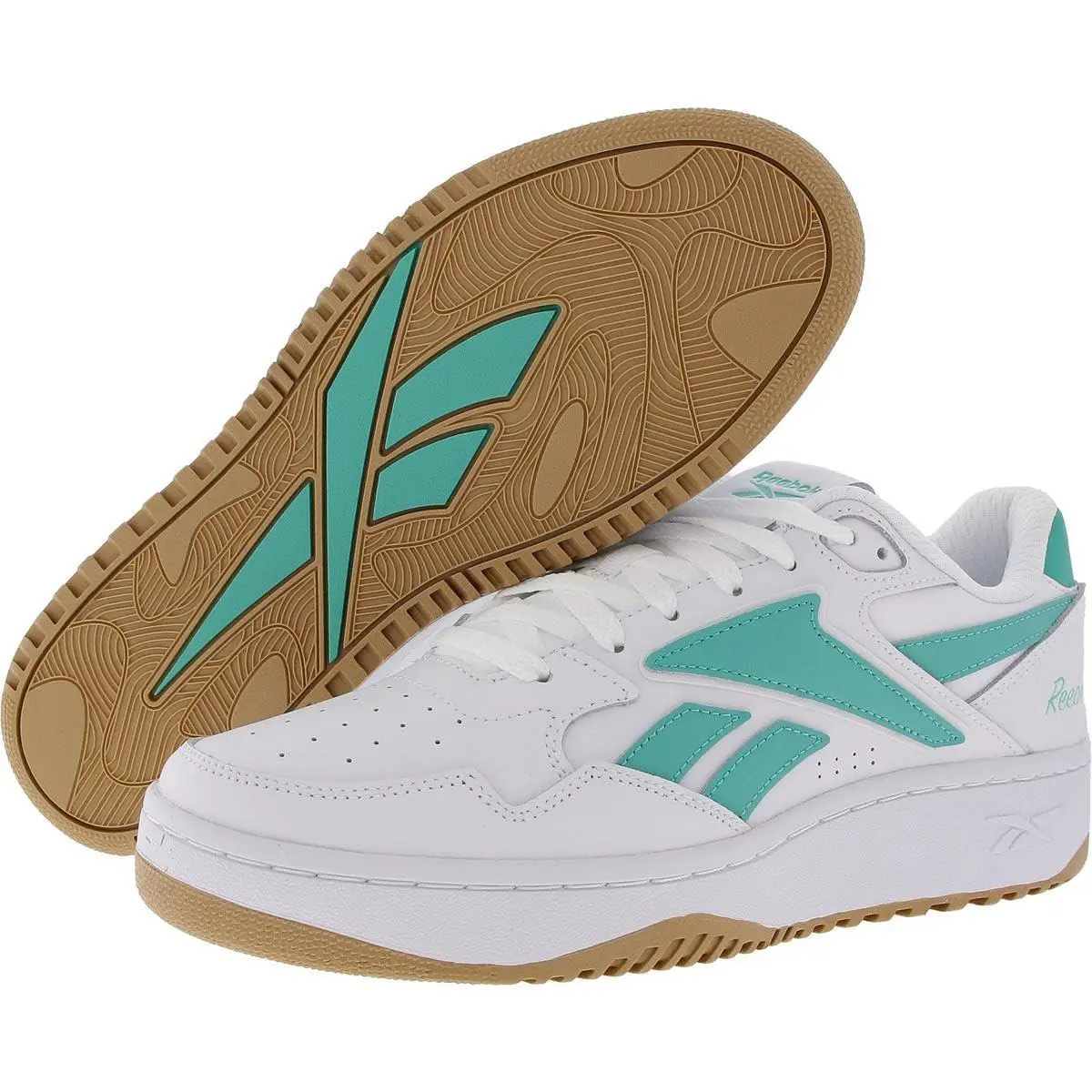 Reebok shoes - 100208273 - 100208273 - White/Gum/Unleashed Green (UPC: 197225852146) 0