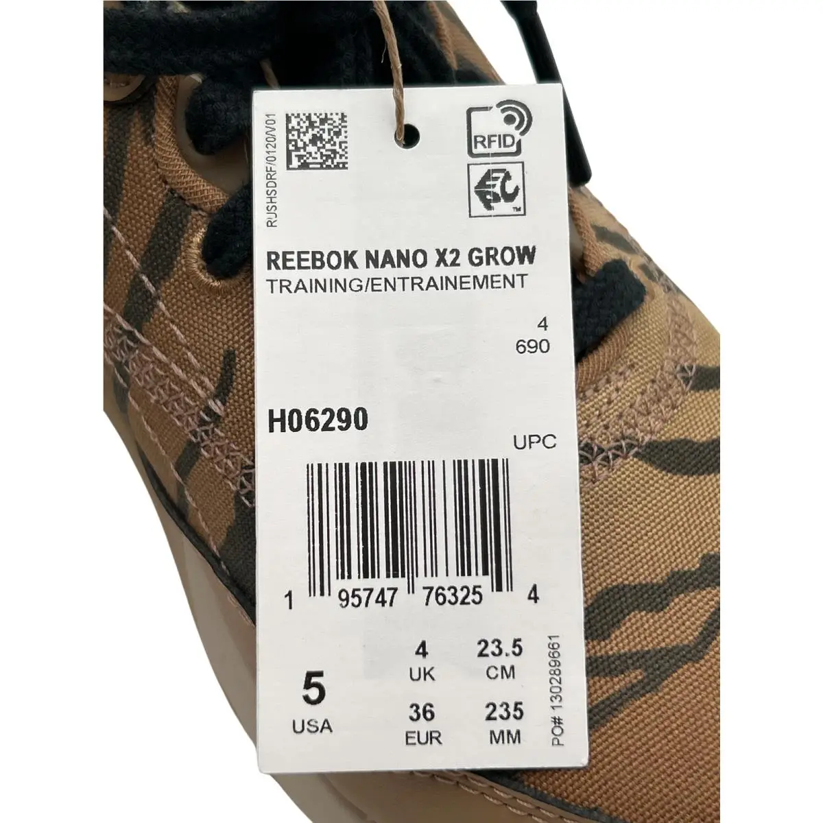 Reebok shoes - Nano X2 Grow X National Geographic - LRI52 - Soft Camel/Light Sand/Gravel 2