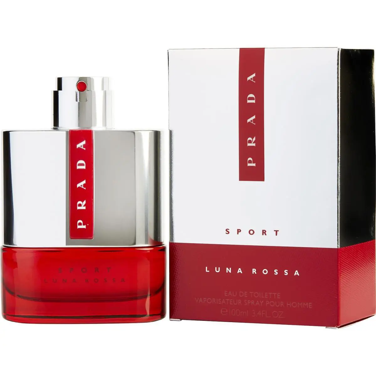 Prada Luna Rossa Sport 3.4 oz Edt Cologne For Men