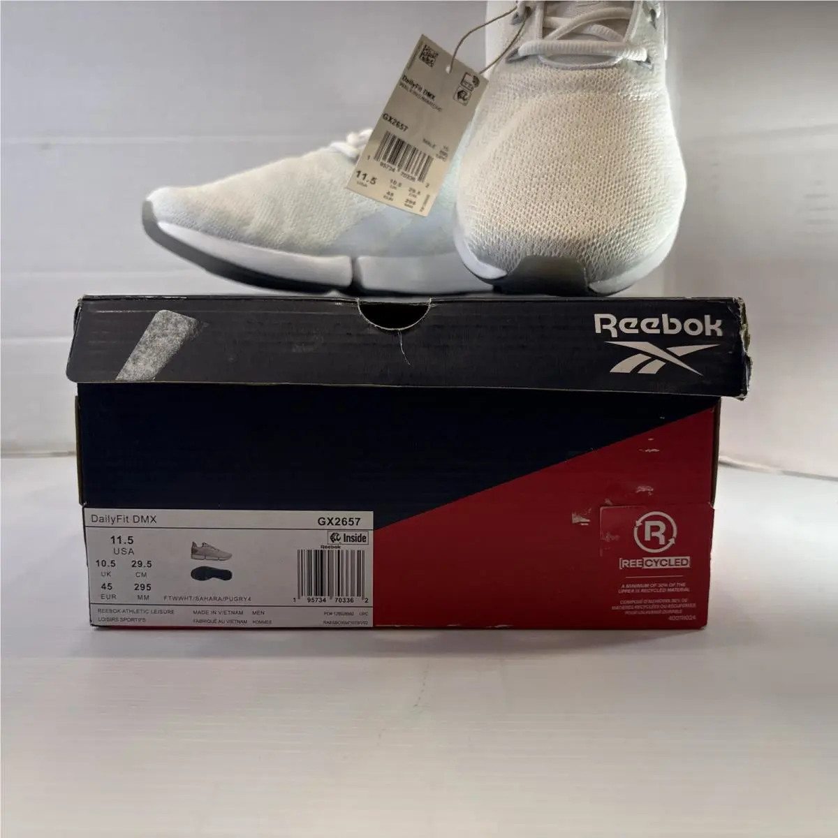 Reebok shoes - Reebok DailyFit - DailyFit - GX2657 - White (UPC: 0195734703362) 9