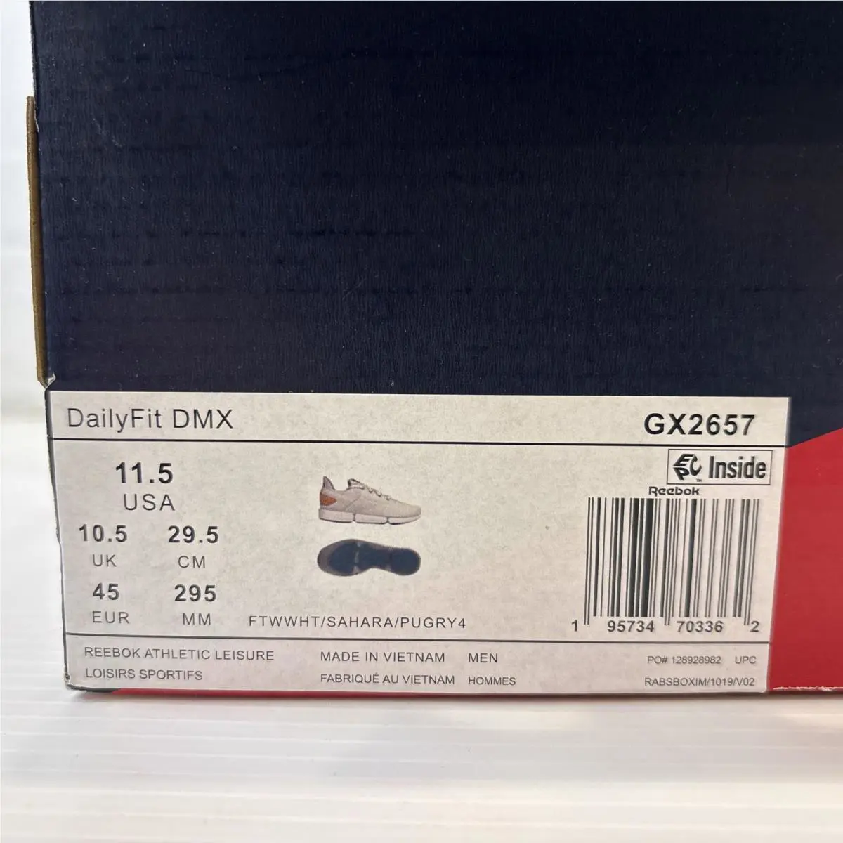 Reebok shoes - Reebok DailyFit - DailyFit - GX2657 - White (UPC: 0195734703362) 10
