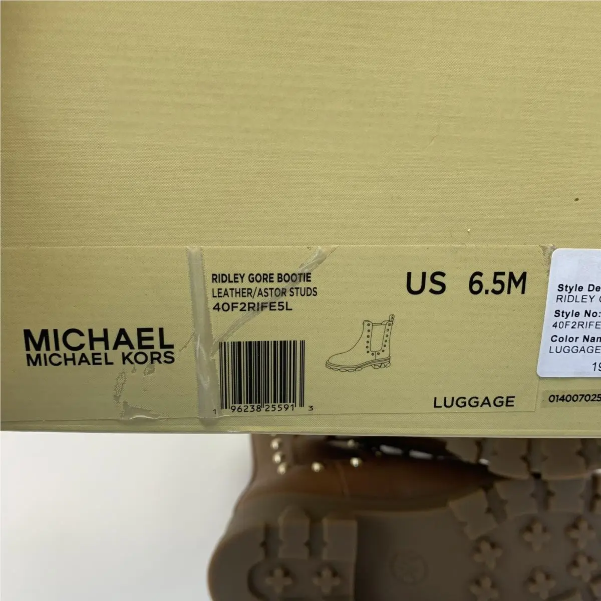 Michael Kors shoes - Michael Kors Ridley Gore - Ridley Gore - 40F2RIFE5L - Luggage (UPC: 196238255913) 4