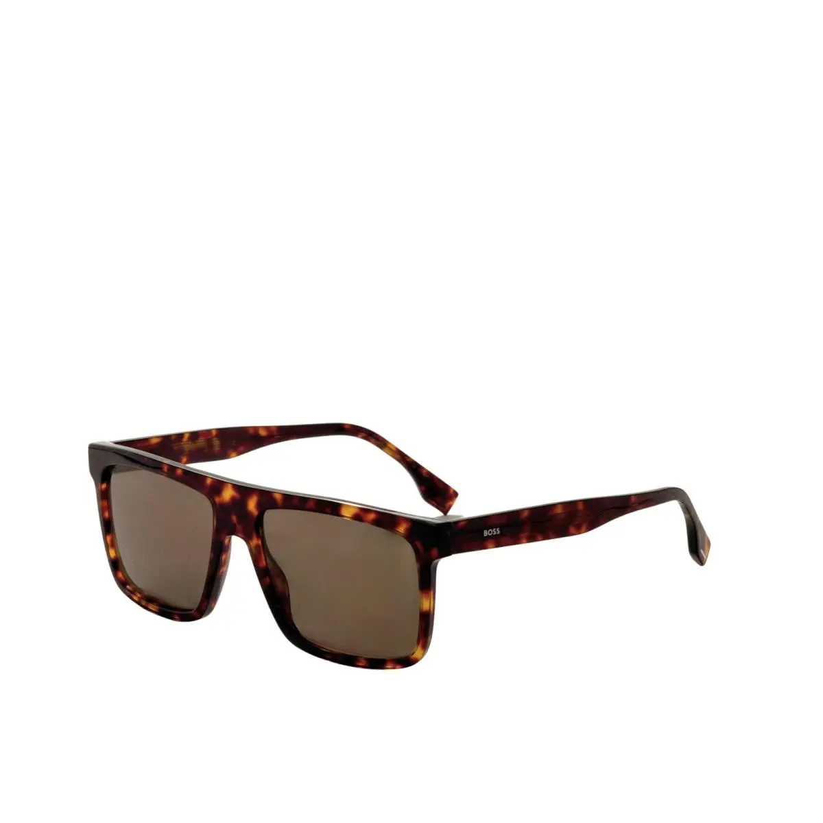 Men`s 59mm Havana Polarized Sunglasses BOSS1440OS-0086-SP by Hugo Boss