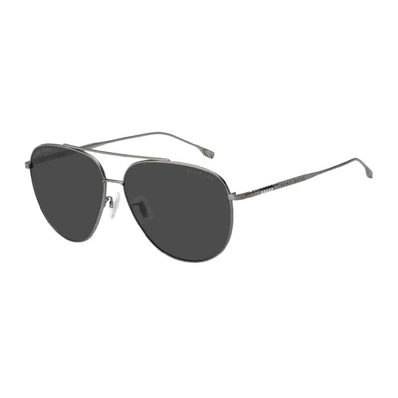 Hugo Boss Boss 1296/F/S 0R80 M9 Matte Dark Ruthenium/grey Polarized