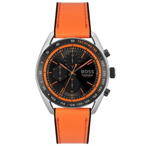 Hugo Boss Centre Court 1514025 44mm Stainless Steel Quartz Chronograph Watch