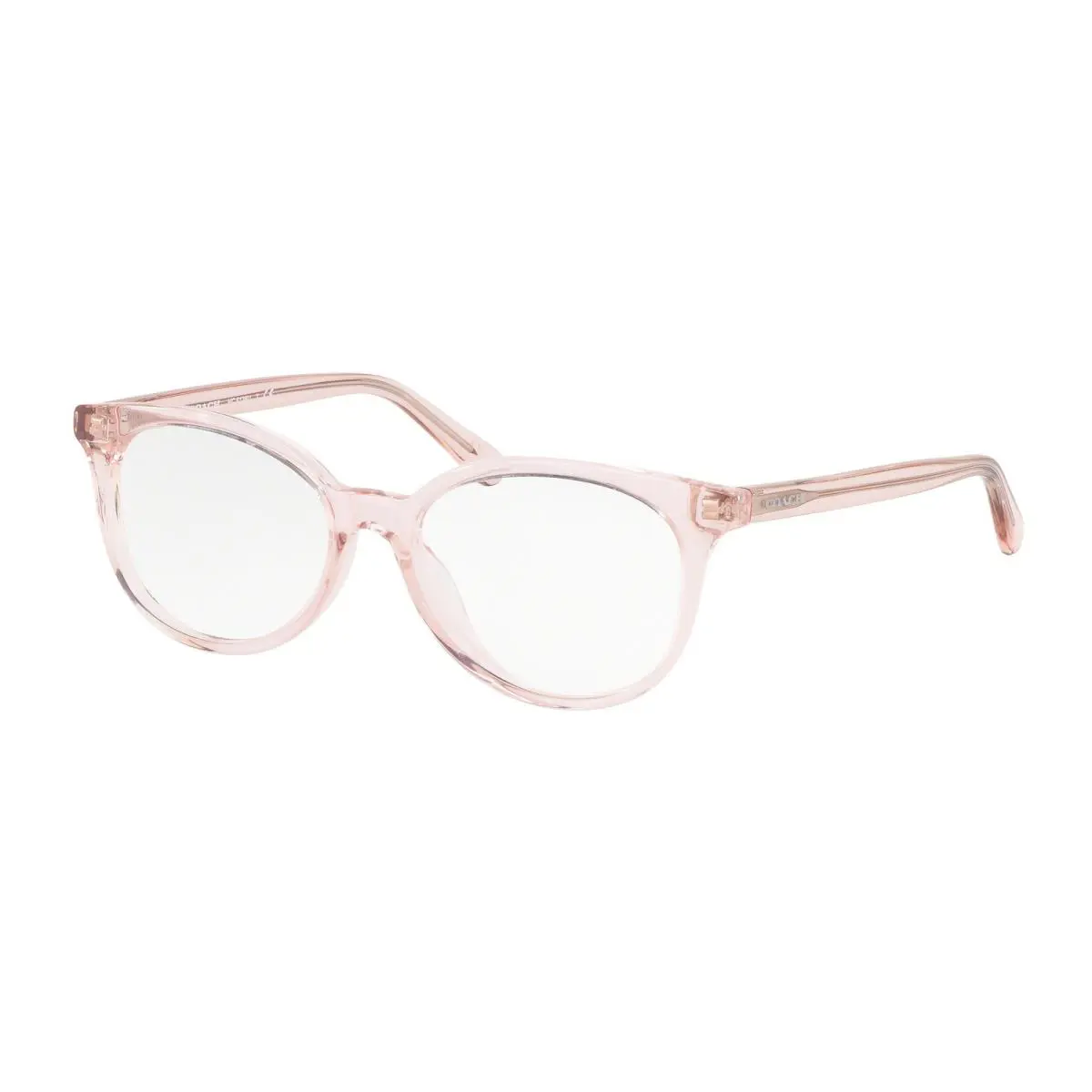 Coach HC 6138U Transparent Pink 5556 Eyeglasses