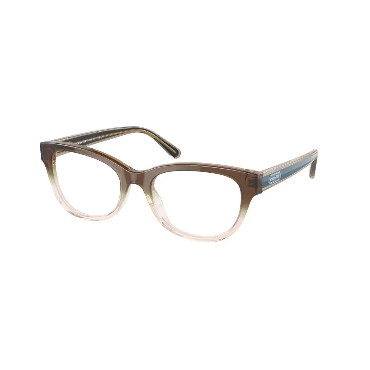 Coach HC 6187 Transparent Brown Gradient 5678 Eyeglasses