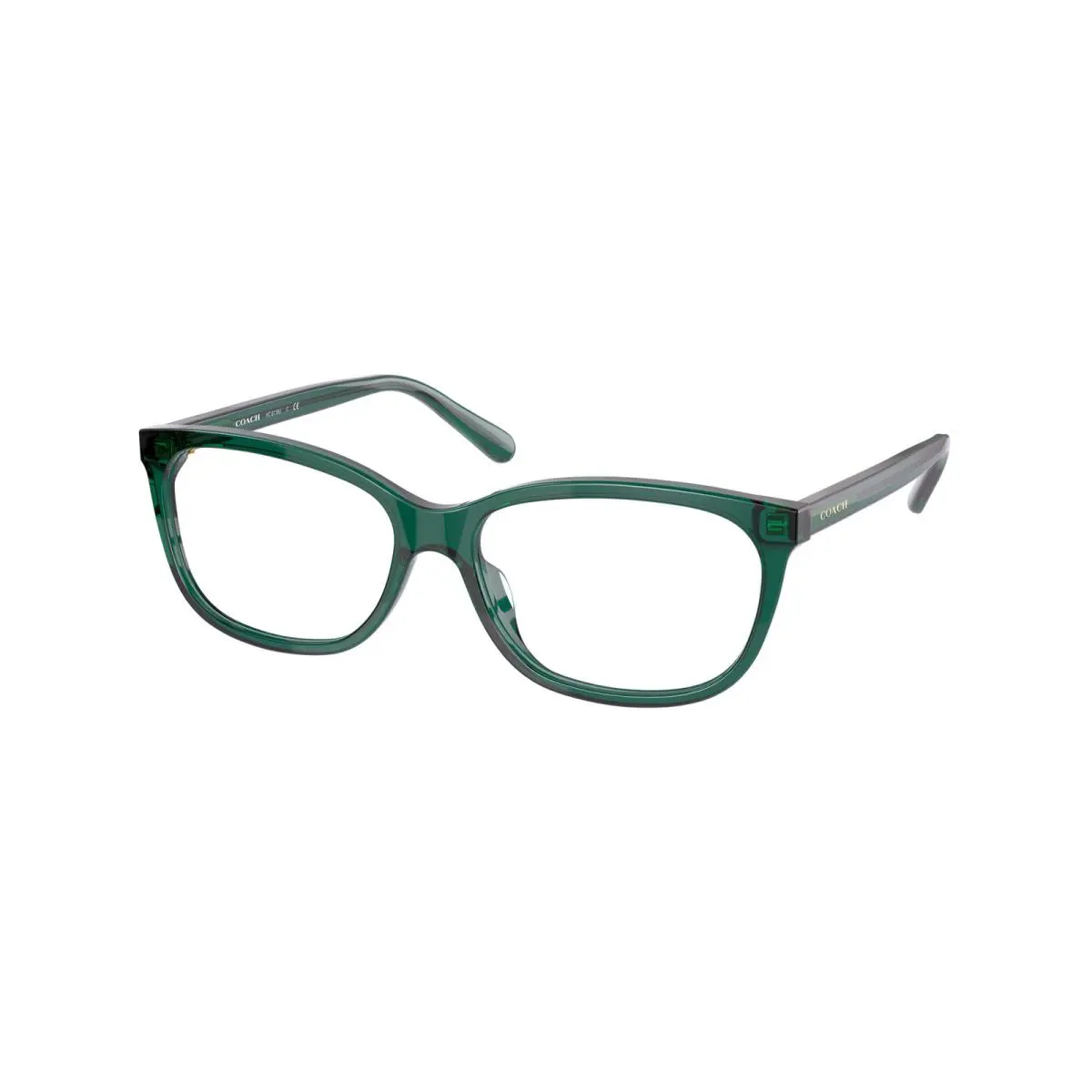 Coach HC 6139U Transparent Emerald Green 5661 Eyeglasses