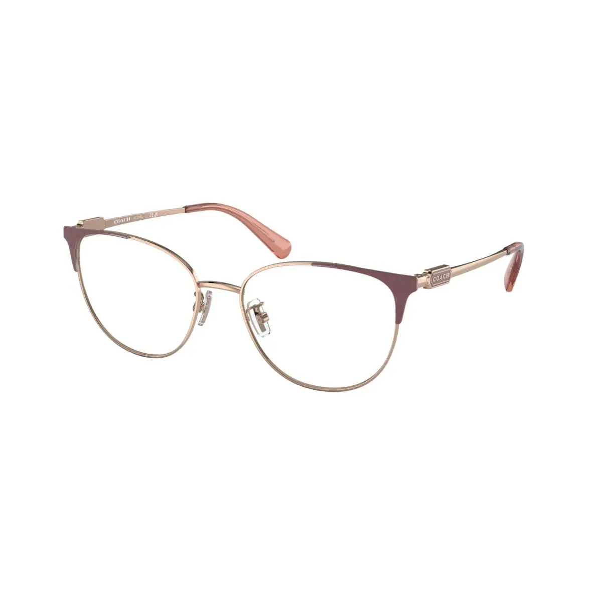 Coach HC 5148 Shiny Rose Gold Light Eggpla 9419 Eyeglasses