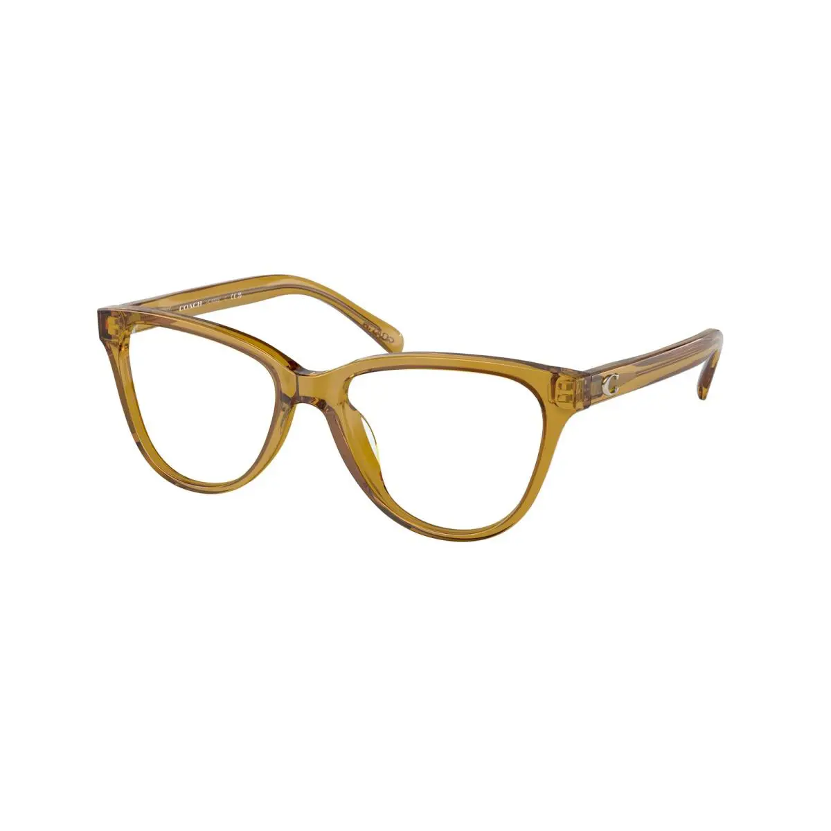 Coach HC 6202U Transparent Honey 5715 Eyeglasses