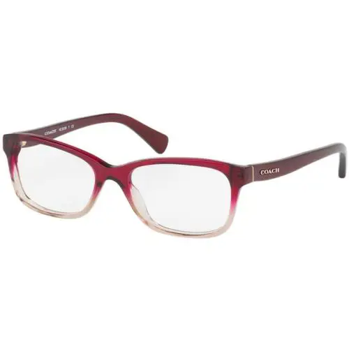 Coach HC 6089 Red Beige Gradient 5484 Eyeglasses