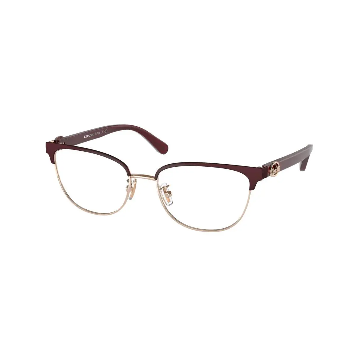 Coach HC 5130 Burgundy Shiny Rose Gold 9385 Eyeglasses