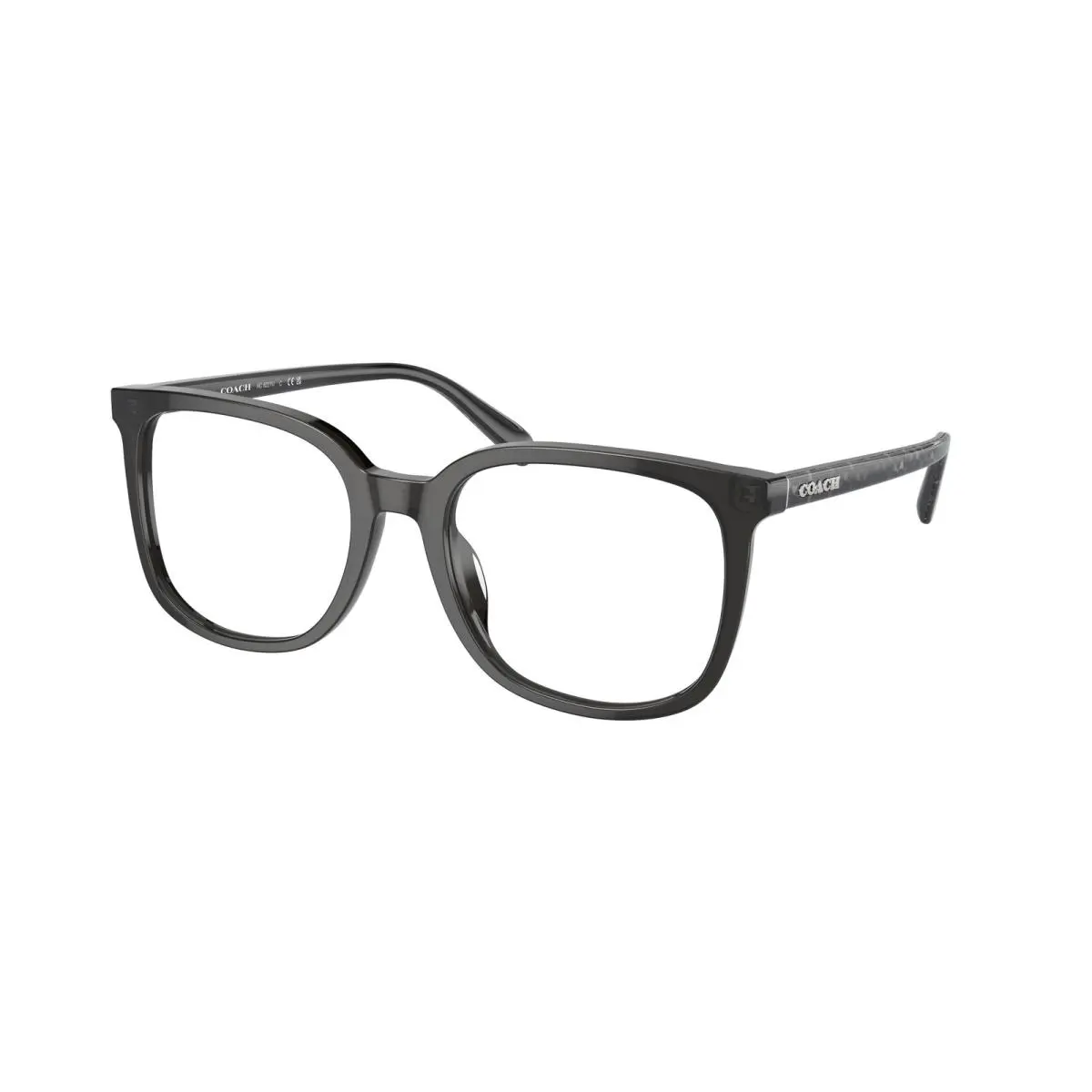 Coach HC 6227U Transparent Dark Grey 5793 Eyeglasses