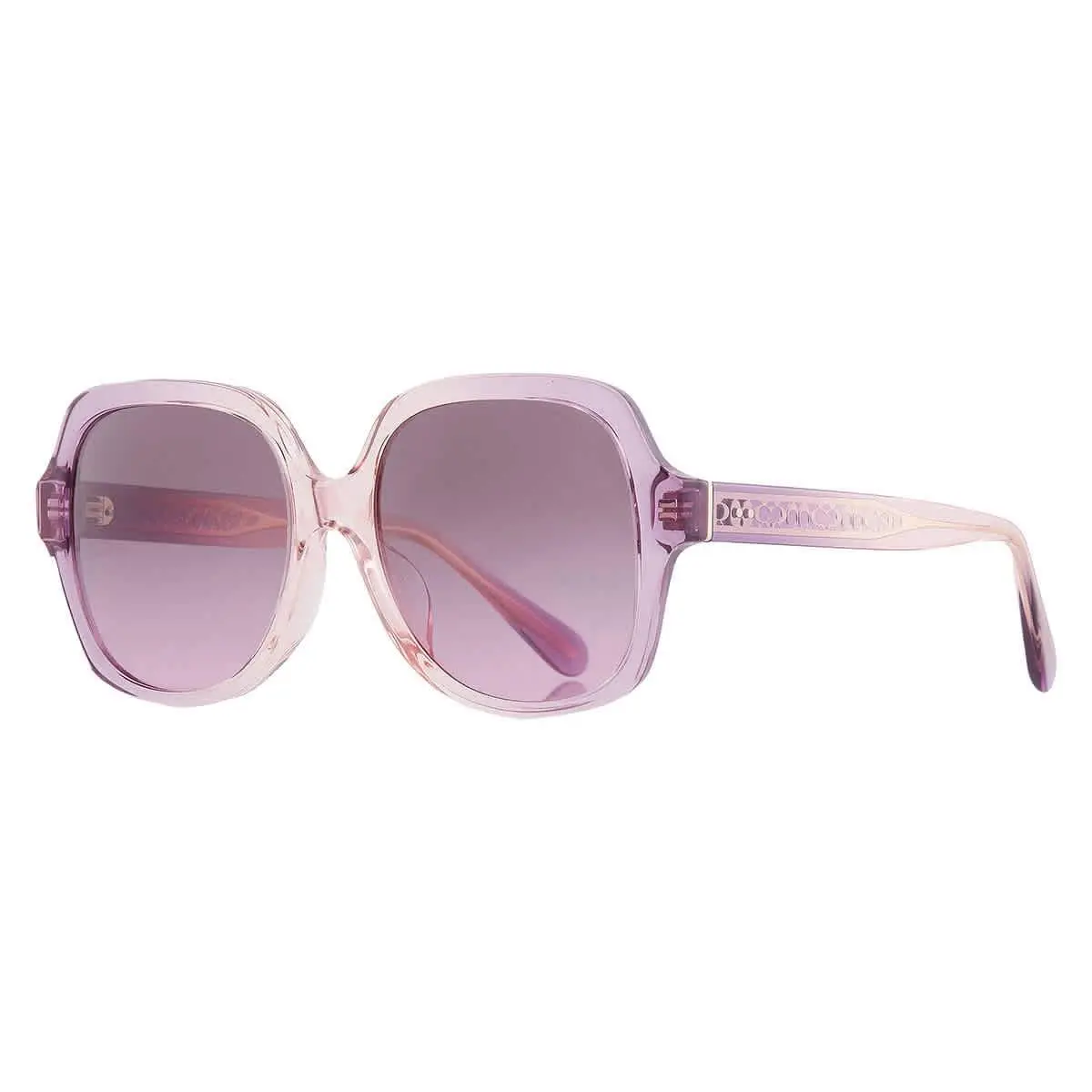 Purple Gradient Square Ladies Sunglasses HC8395U 581390 54 HC8395U 581390 by Coach
