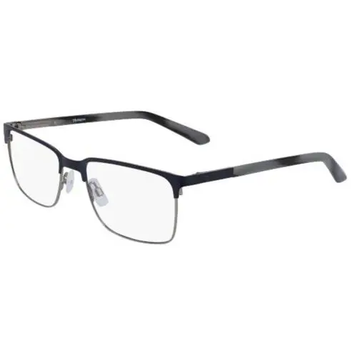 Dragon DR2015 Matte Black Navy Horn 002 Eyeglasses
