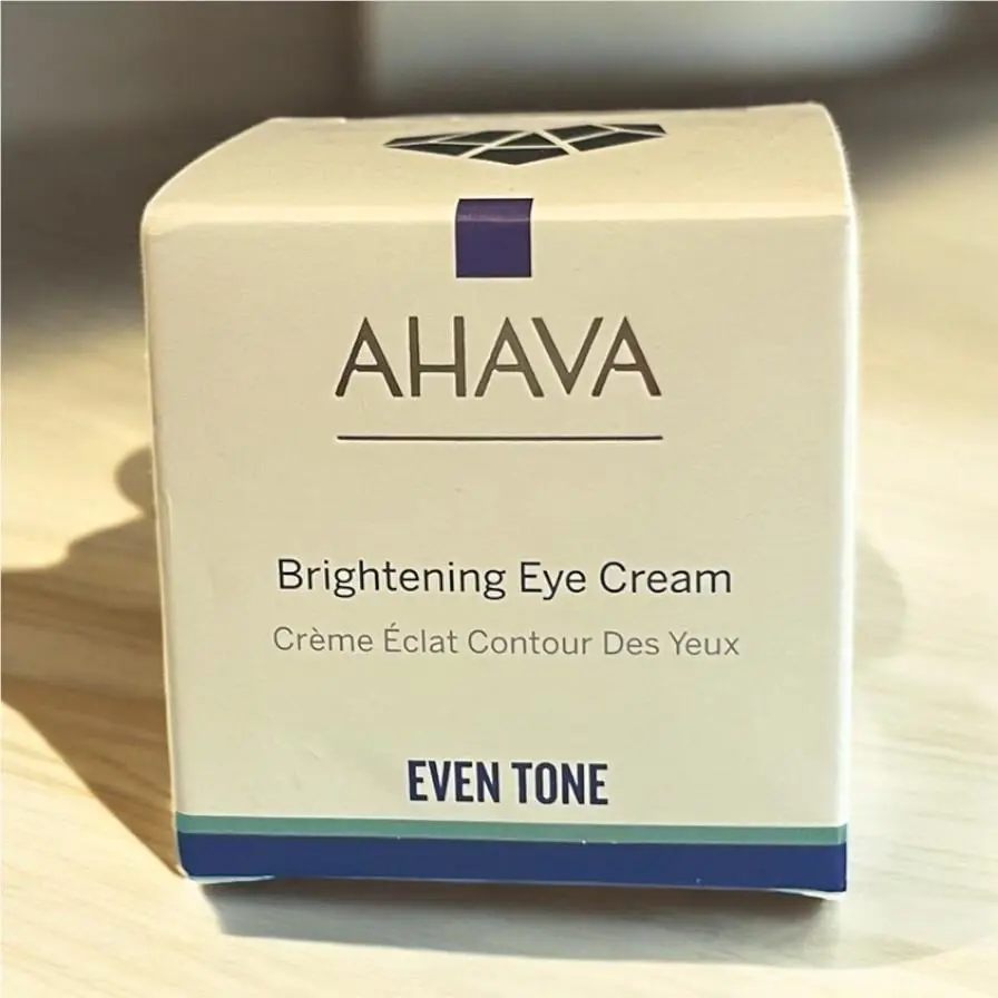 Ahava Brightening Eye Cream 0.5oz –age Control Anti‑fatigue Dark Circle Reduct