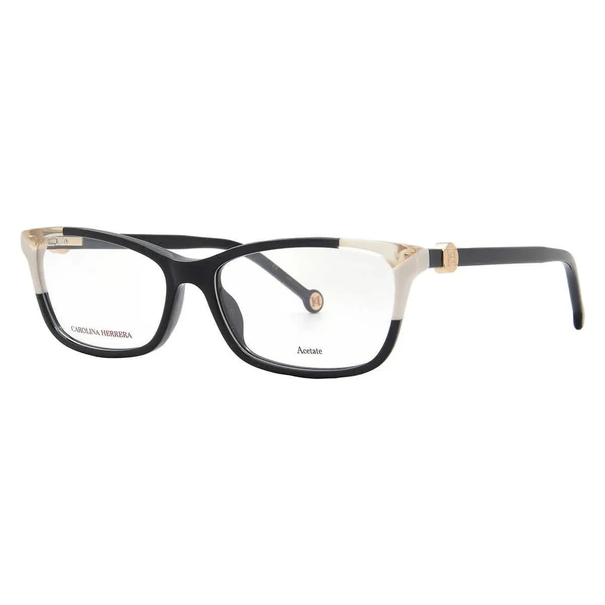 Carolina Herrera Demo Cat Eye Ladies Eyeglasses Her 0114 09HT 54 Her 0114 09HT