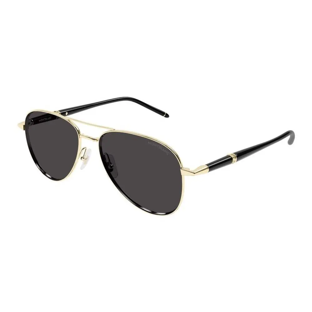 Montblanc MB0345S 002 Silver/violet 57-16-150 Sunglasses