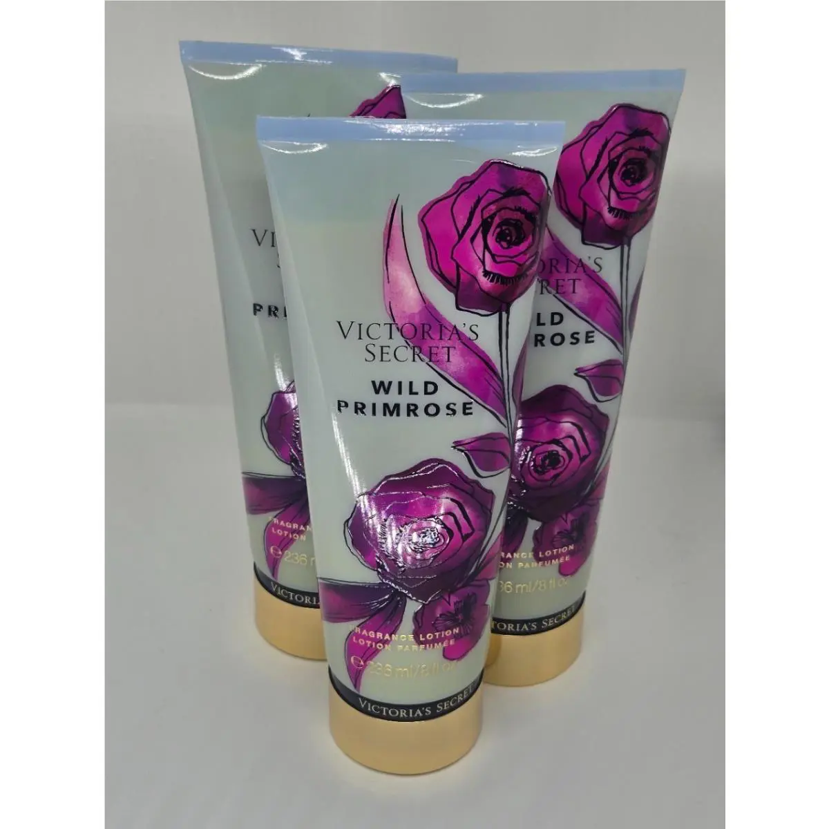 Victoria`s Secret Wild Primrose Body Lotion x3 - 8oz