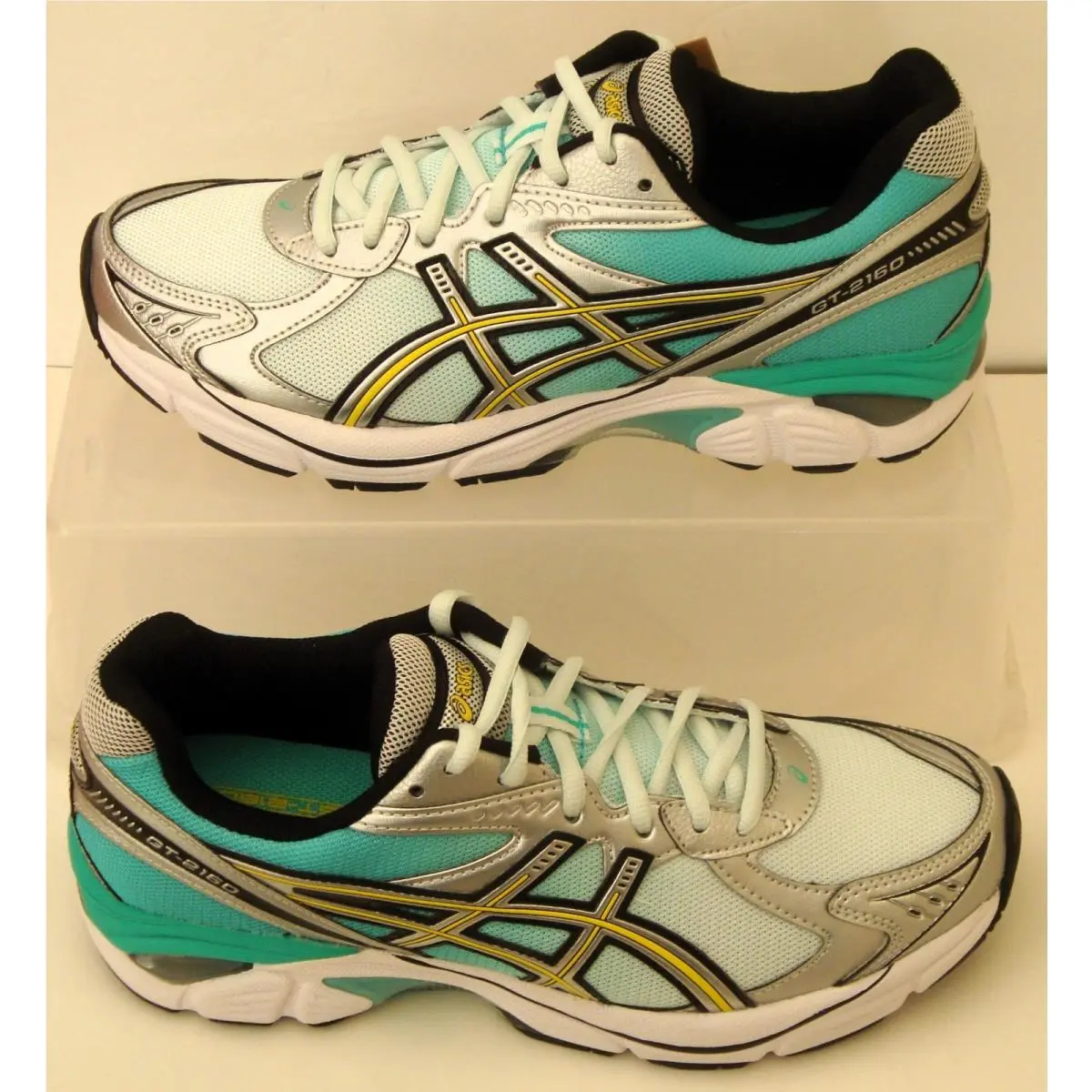 Asics Shoes GT 2160 Mint Yellow Mens US Size 8 Eur 41.5 CM 26 1203A783 300