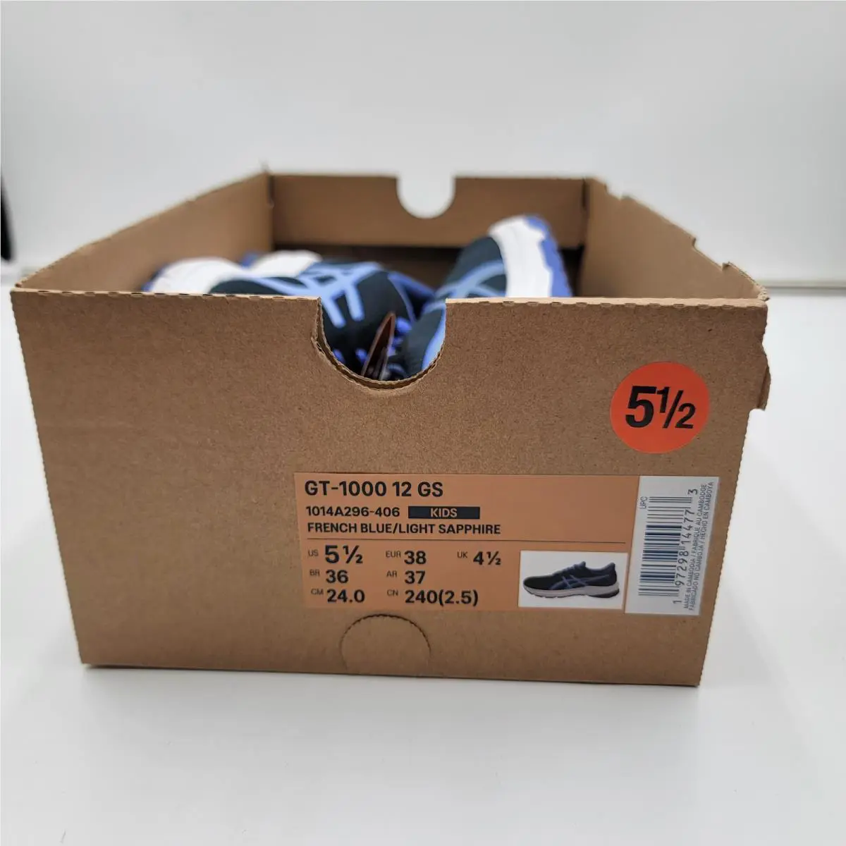 Asics shoes - ASICS GT-1000 12 GS - Blue 6